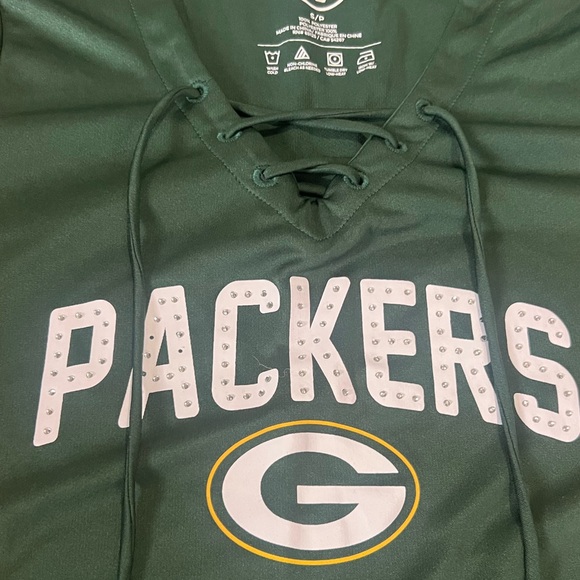 Women’s Green Bay Packers Fitted Jersey - Picture 3 of 5